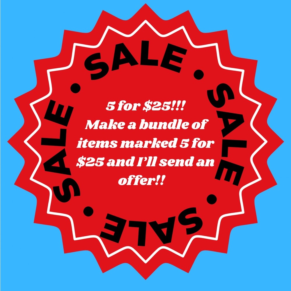 Red Sale Promotion Sign